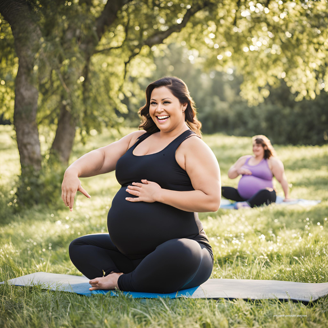 Gestação da mulher Plus Size